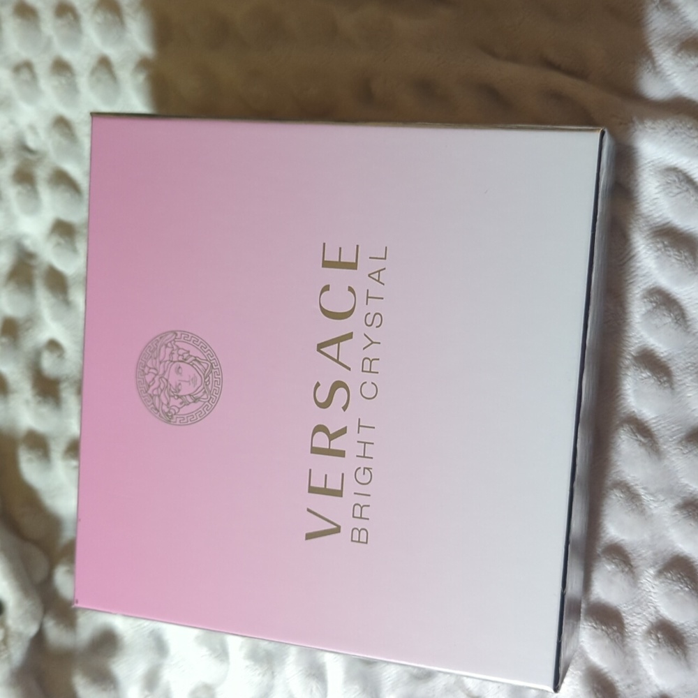 Empty Versace Bright Crystal 🔮 perfume box